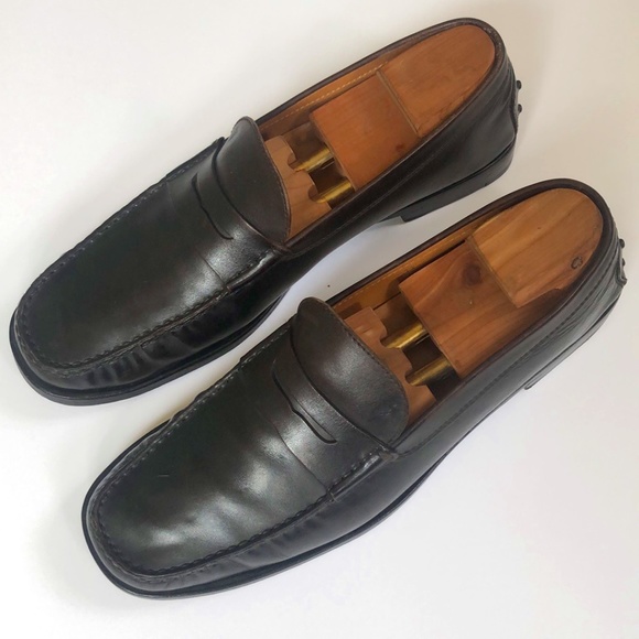 Tods Authentic Brown Slip On Loafer Sz 12 ﻿ ﻿ main image 11